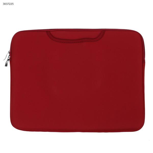 14 inches Apple Dell laptop bag, ladies men's laptop bag，Jujube red Storage bag 14 INCHES LAPTOP BAG