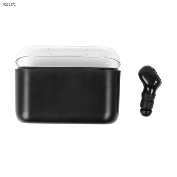 X8S Bluetooth 5.0 Headset Wireless Earphones Mini single Headphones 2200mAh Black Headset X8S