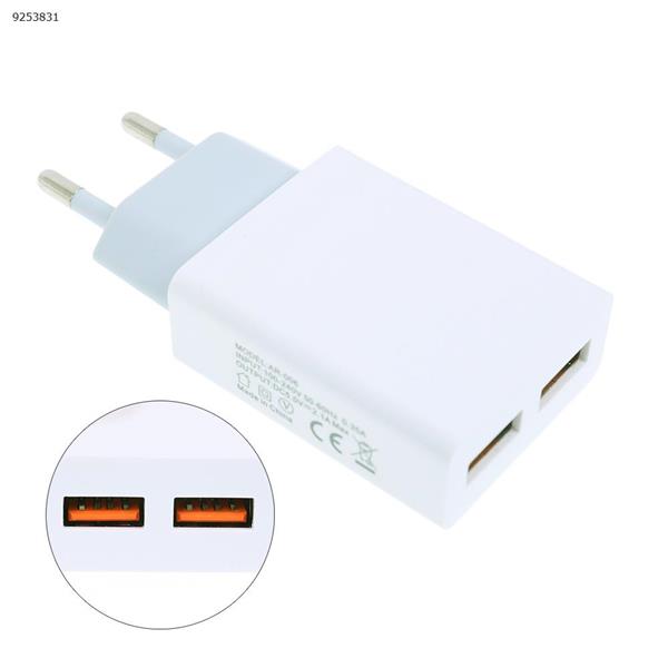 CE certified dual USB charger（ EU) USB/SATA/PCI/IDE Connector GS-518