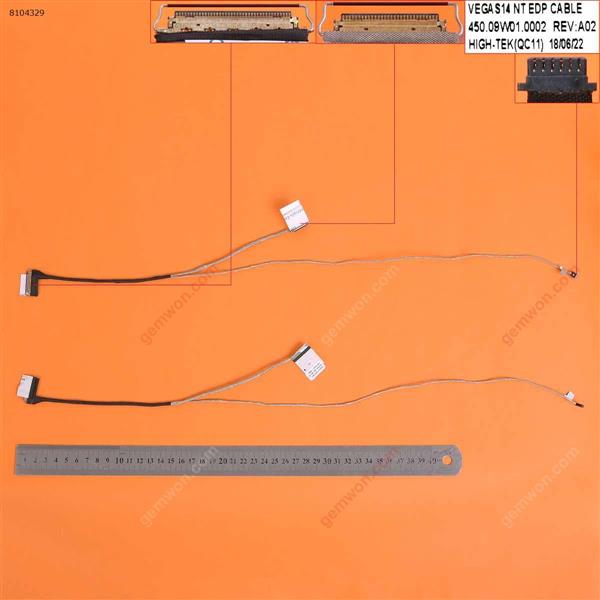 DELL 14-3467 3468 3462 3465， 055GV8 450.09w01.0002（ORG） LCD/LED Cable 055GV8 450.09W01.0002