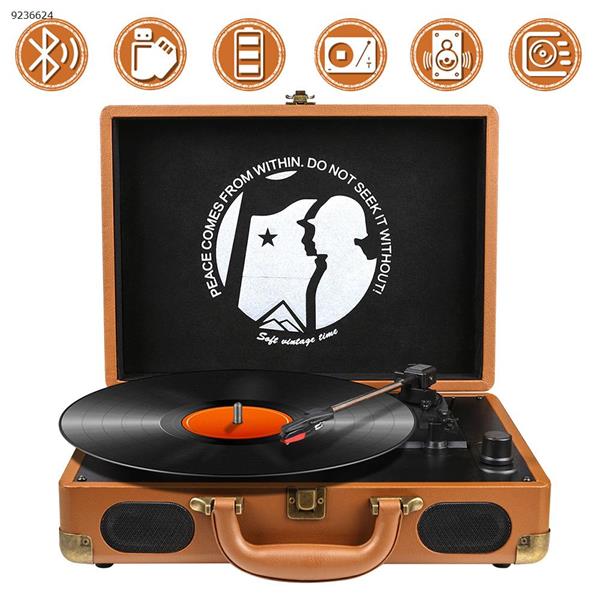 Multi-function record player portable vinyl record player  Musical Instruments  YZX1906