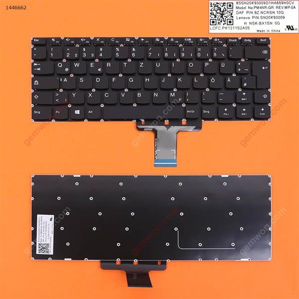 lenovo Ideapad 310S-14 310S-14ISK 510S-14IKB 710S-14 BLACK win8(Without FRAME) GR N/A Laptop Keyboard (OEM-B)