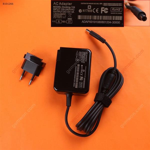 Microsoft 12V4A 48W surface PRO 3（Wall Charger Portable Power Adapter）Plug：EU Laptop Adapter 12V 4A 48W