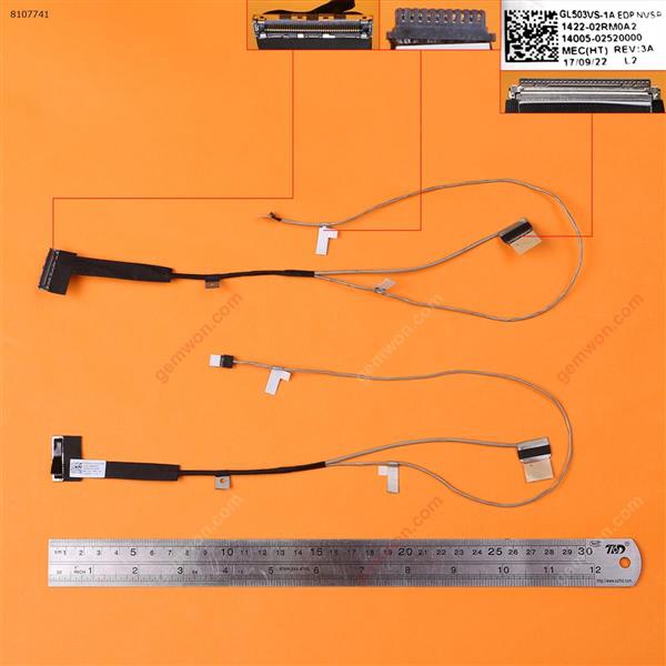 ASUS GL503VS-1A GL503VM-1C gl503v gl503vd gl503g ,ORG LCD/LED Cable 1422-02RM0A2 14005-02520000