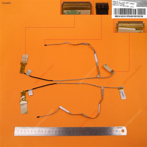 ASUS X550JD-1A  1422-01VP0AS 14005-00922000  ,ORG LCD/LED Cable 1422-01VP0AS 14005-00922000
