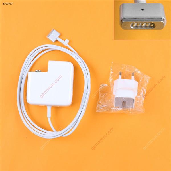 Apple Macbook 14.85V 3.05A 45W Connector Shape T2 For Magsafe 2 (High copy) Plug：EU Laptop Adapter APPLE MACBOOK 45W