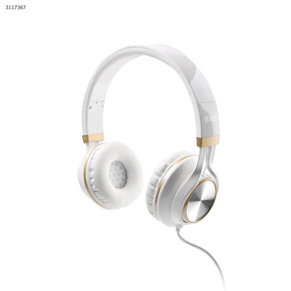SF-SH013IP Wired headset，Music call sports running head-mounted earphone，white Headset SF-SH013IP WIRED HEADSET