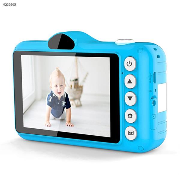 X600 children's camera 3.5 inch large screen HD camera digital camera toy birthday gift（blue） Camera X600
