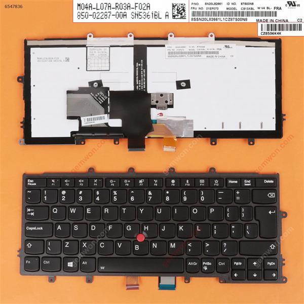 IBM Thinkpad X270 BLACK FRAME BLACK(Backlit Big Enter,Compatible with X240 X240S X250 X260  For Win8)   US N/A Laptop Keyboard (OEM-B)