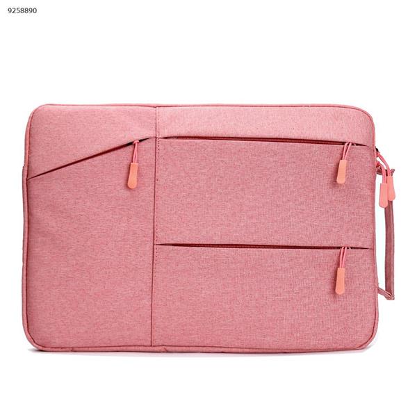 12 INCHES，In the notebook, bold bag Korean version of Apple flat computer bag fashion computer bag,pink Storage bag 12 INCHES