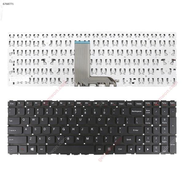 Lenovo IdeaPad yoga 700-15ISK BLACK win8 (Without FRAME) US N/A Laptop Keyboard (OEM-B)