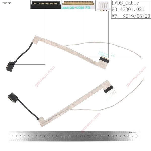 ACER Aspire 5740 5740G，OEM LCD/LED Cable 50.4GD01.021  50.4GD01.001  50.4GD01.011