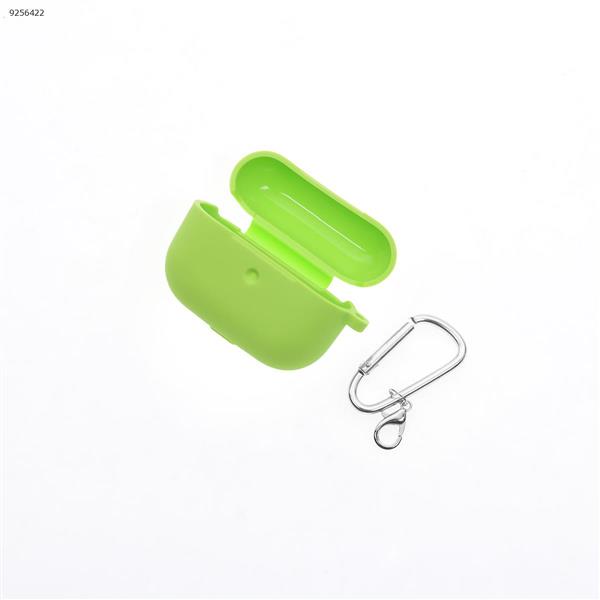 airpods pro protective cover airpods3 protective shell (round bottom) (green) Storage bag AIRPODS3