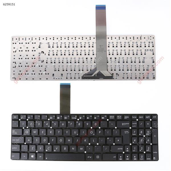 ASUS K55XI K75A K75V K75VD K75VJ K75VM K55A K55V K55VD K55VJ K55VM BLACK(GLOSSY baseboard,Without FRAME Without Foil，Win8) UK K55XI Laptop Keyboard (OEM-B)