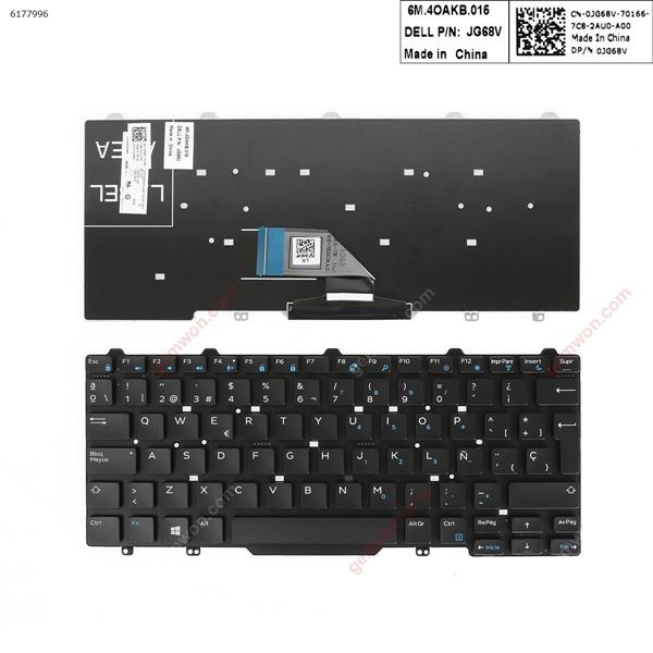Dell Latitude 3340 E3340  BLACK (Without  FRAME  ,For Win8) SP N/A Laptop Keyboard (OEM-A)