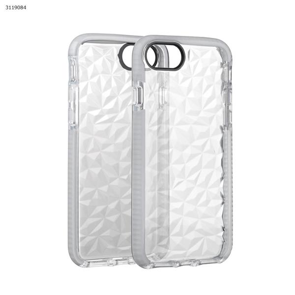 iphone6/6s/7/8 Drop-resistant transparent soft shell，All-inclusive mobile phone shell，white Case IPHONE6/6S/7 DROP-RESISTANT TRANSPARENT SOFT SHELL