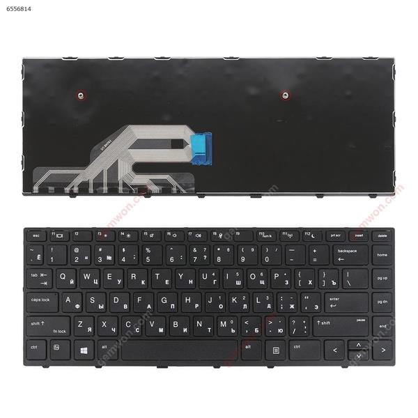 HP Probook 430 G5 440 G5 445 G5 BLACK FRAME BLACK WIN8 OEM RU FA04B Laptop Keyboard (OEM-B)