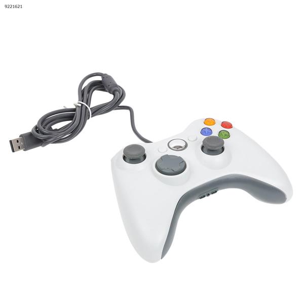 Xbox360 Wired Gamepad (White) Game Controller TGZ-X360L
