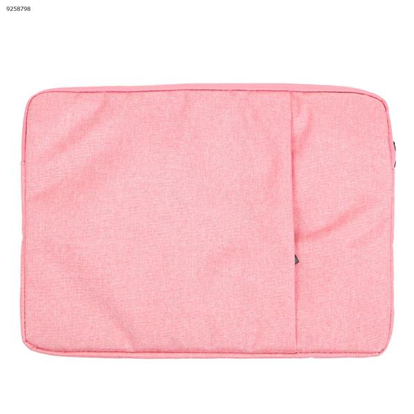 15.6 INCHES，In the notebook, bold bag Korean version of Apple flat computer bag fashion computer bag,pink Storage bag 15.6 INCHES