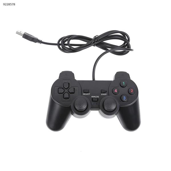 Computer gamepad USB neutral handle with vibration (black) Game Controller 208