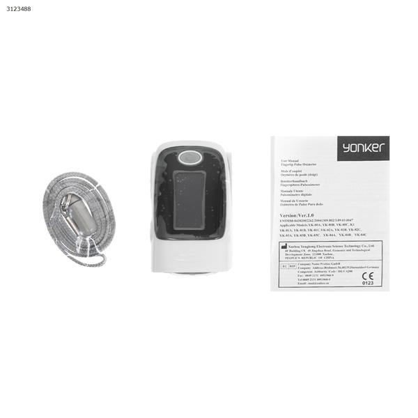 Finger clip oximeter Finger pulse heart rate monitor heart rate monitor Pulse oximeter monitor（gray） Personal Care  MK01-462