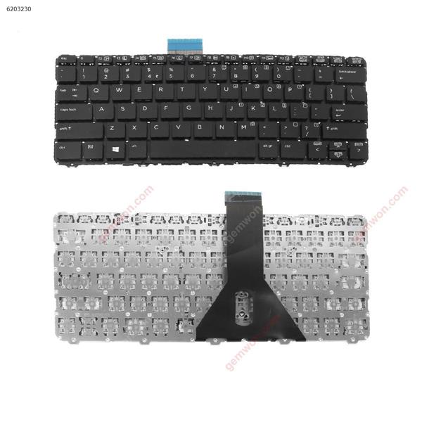 HP Elitebook Folio 1020 G1  BLACK(Without FRAME,Win8) US N/A Laptop Keyboard (OEM-B)
