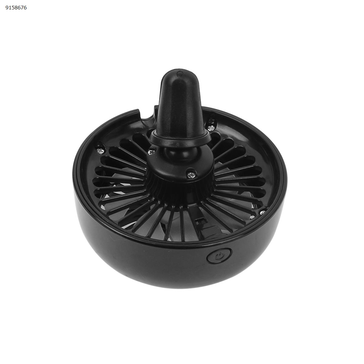Car fan air conditioner outlet air conditioning car with USB fan (black) Other F101