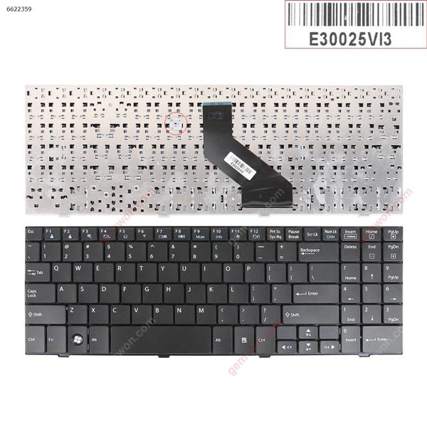 LG R580 R560 R590 BLACK (Without  Foil) US AG-6800          002-09M13LHC01 Laptop Keyboard (OEM-A)