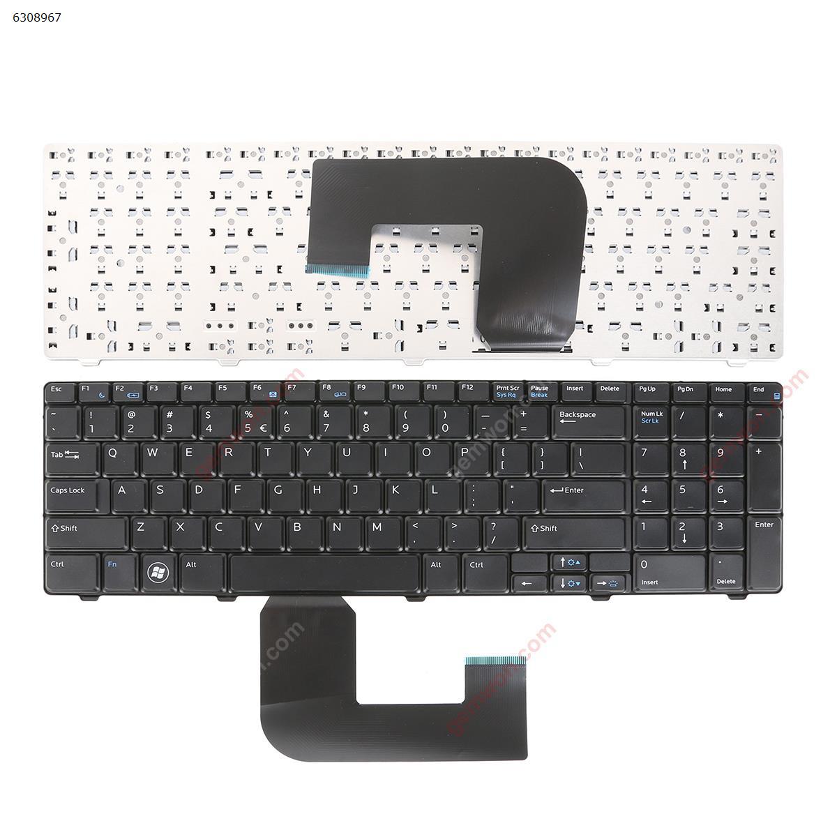 Without Foil Laptop Replacement Keyboard for DELL Vostro 3700 Black