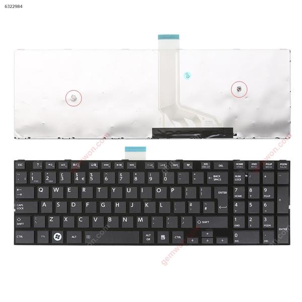 TOSHIBA C55-A GLOSSY FRAME BLACK UK N/A Laptop Keyboard (OEM-A)