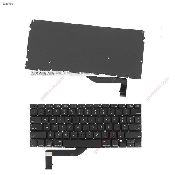 Apple Macbook Pro A1398 BLACK(With Backlit board) US N/A Laptop Keyboard (OEM-A)