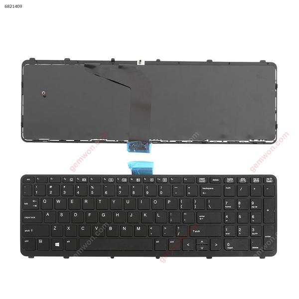 HP ZBook 15 17 G1 G2 BLACK FRAME BLACK  OEM  US YMS-0314-L   HR04-L Laptop Keyboard (OEM-B)