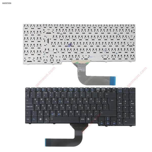 ASUS M70 M50 X71 BLACK RU NSK-U410R  9J.N0B82.10R 04GNED1KRU00-1 0KN0-7E1RU03 MP-03753SU-5287 Laptop Keyboard (OEM-B)
