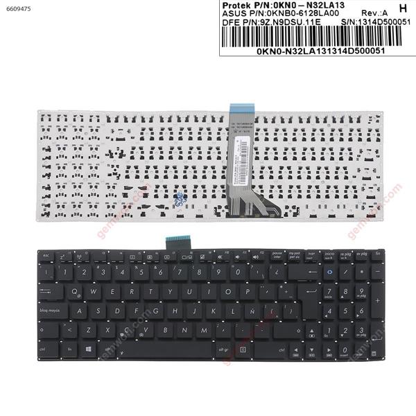 ASUS K55 S500 S500C S500CA V500 V500C BLACK(Without FRAME,For Win8) LA 9Z.N9DSU.11E Laptop Keyboard (OEM-A)