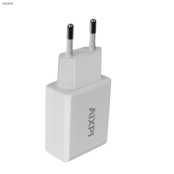 AIXPI Power Adapter  EU Plug （CE FCC）INPUT: 100-240V~50/60Hz  OUTPUT:5V= 2.0A Charger & Data Cable GA02