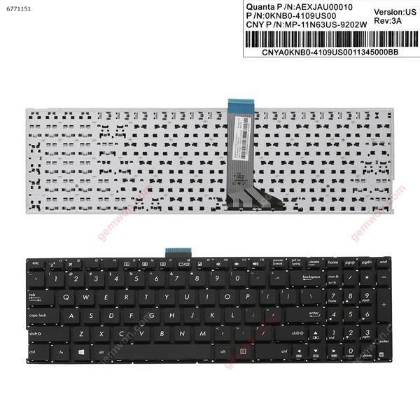  ASUS  X553 X553M X553MA K553M  BLACK  WIN8 US 0KNB0-4109US00 Laptop Keyboard (A+)
