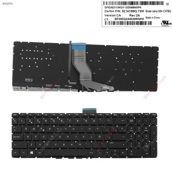HP 15-ax000na 15-AX016TX 15-AX030TX 15-AX020TX    15T-AX000 15T-AX200 15-AX200 15-AX033DX  BLACK   (  Backlit )  SP CW0-US COO 6K+NCB0M.01A Laptop Keyboard (OEM-A)