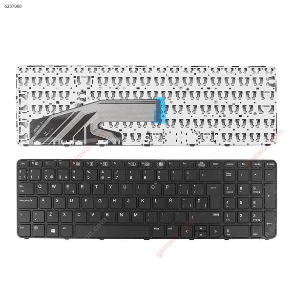 HP Probook 650 G2 655 G2 BLACK Frame BLACK (Win8) SP YMS HR04-F Laptop Keyboard (OEM-B)