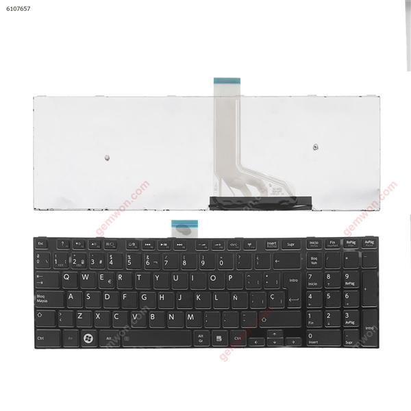 TOSHIBA C50D-B GLOSSY FRAME BLACK(For Win8) SP N/A Laptop Keyboard (OEM-A)