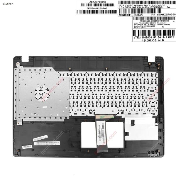 ASUS X551 palmres with SP keyboard case Upper cover Black Cover N/A