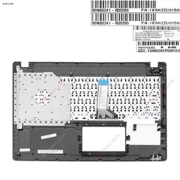ASUS X551 palmres with US keyboard case Upper cover Black  Cover N/A
