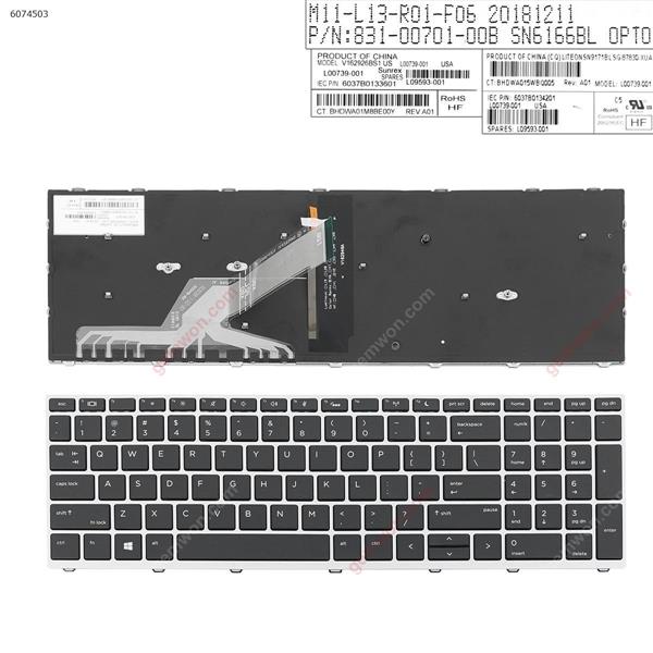 Laptop Replacement Keyboard US Layout for ASUS K555 Black Without Frame,for Win8
