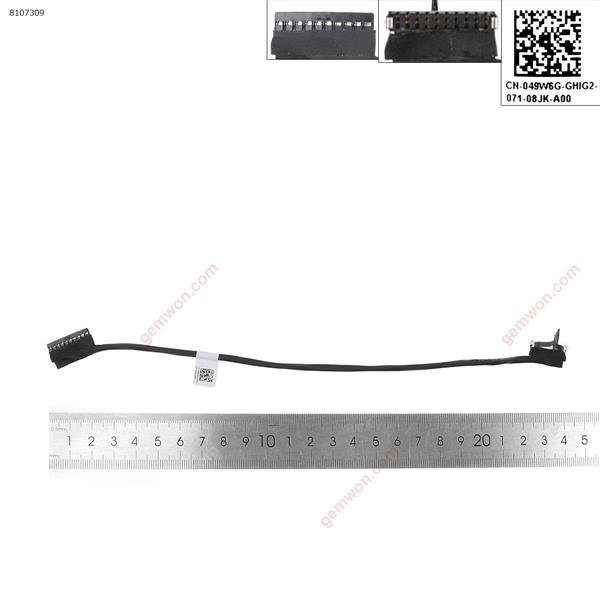 Battery cable for Dell E7470 7470 Other Cable 049W6G DC020029500