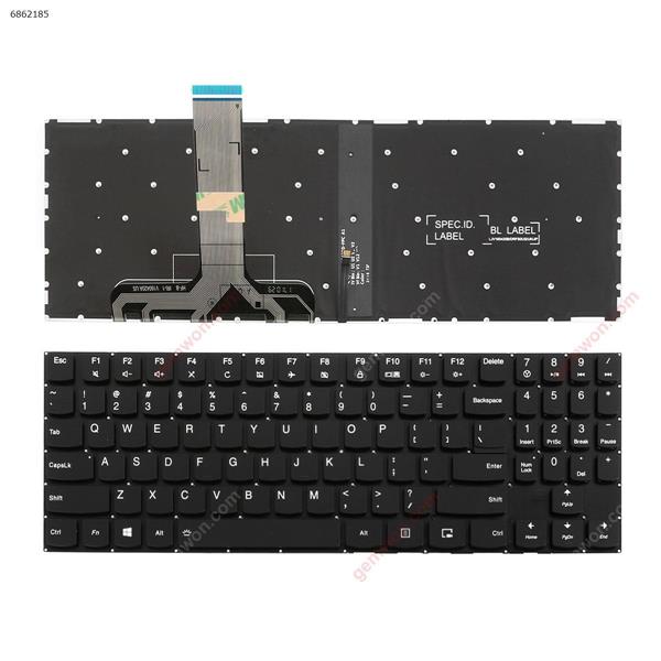 Lenovo Legion Y520 Y520-15IKB y530 y530-15ich y540-15irh y540-17irh Y7000-2019  R720 R720-15IKB BLACK( Backlit,Win8 Version 2) US N/A Laptop Keyboard (OEM-A)