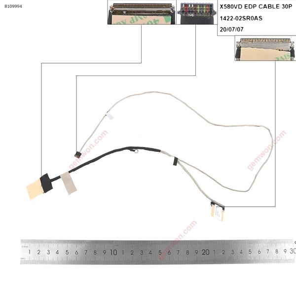 Asus NX580V X580 X580NV NX580VD 30pin  LCD/LED Cable 1422-02SR0AS