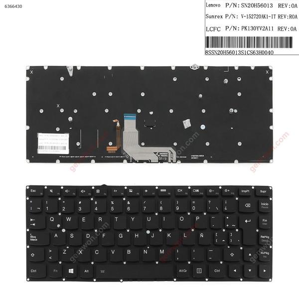 Lenovo Ideapad Yoga 900 900-13ISK 900-13ISK2 BLACK（ Backlit ,WIN8 ） LA SN20H55991             V-152720AK1-EF               PK130YV2A16 Laptop Keyboard (Original)