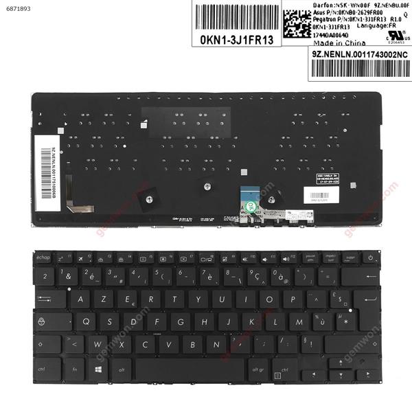 ASUS UX331    BLACK  (  Backlit  ,Big Enter  ) FR 0KNB0-2629FR00 Laptop Keyboard (OEM-A)