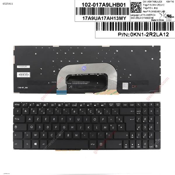   ASUS X705   BLACK (  Backlit  ,Big Enter  ,Cable  Folded  ) FR 0KN1-2R2LA12 Laptop Keyboard (OEM-A)