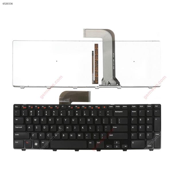 DELL NEW Inspiron 17R N7110 GLOSSY FRAME BLACK (Backlit)  US N/A Laptop Keyboard (OEM-A)