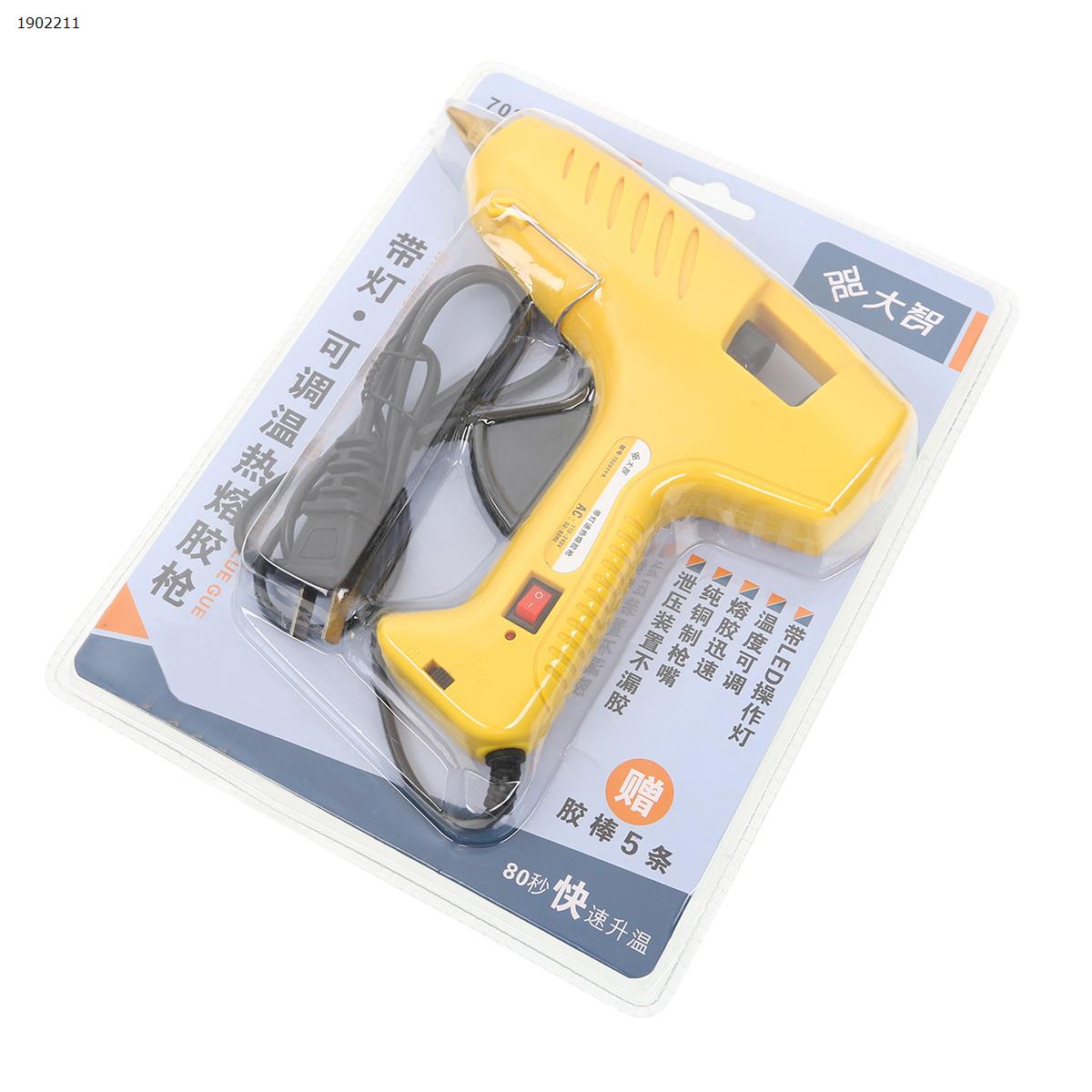 LED Glue Gun (English Standard, Containing 10 Glue Guns) Tool and tool accessories Glue gun (English Standard)